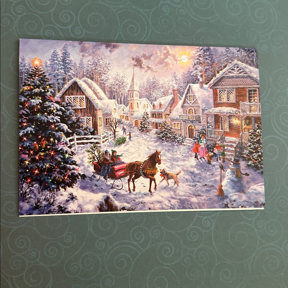 8 Christmas Greeting Cards (no envelopes included) - Picture 17 of 17